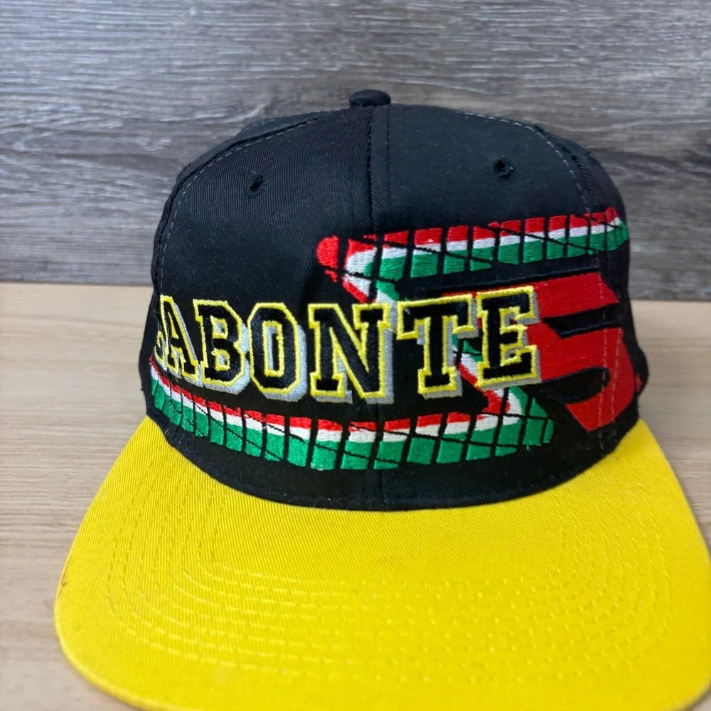 Vintage Nascar Hat Cap‎ Snap Back Black Terry Labonte Nascar Racing 90s